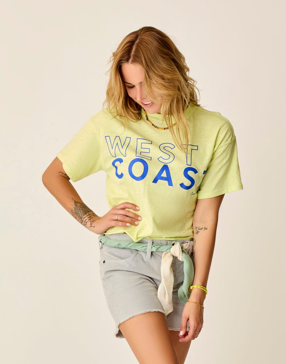 carve designs Parker Graphic Tee: Limeade West