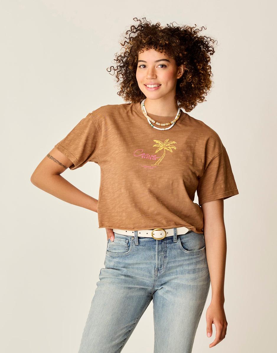 carve designs Parker Graphic Tee: Rum Logo