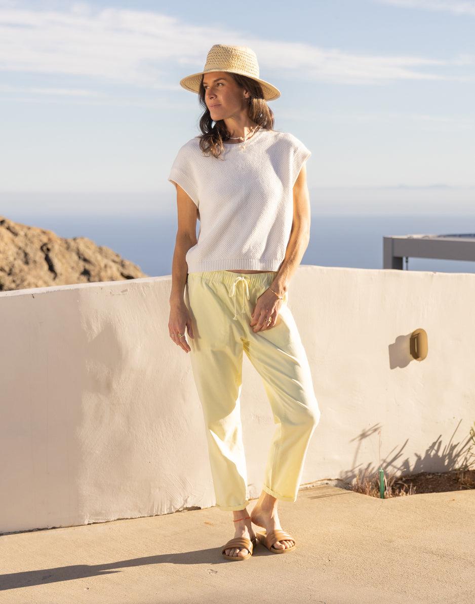 carve designs Phoebe Sweater Top: Cloud Texture