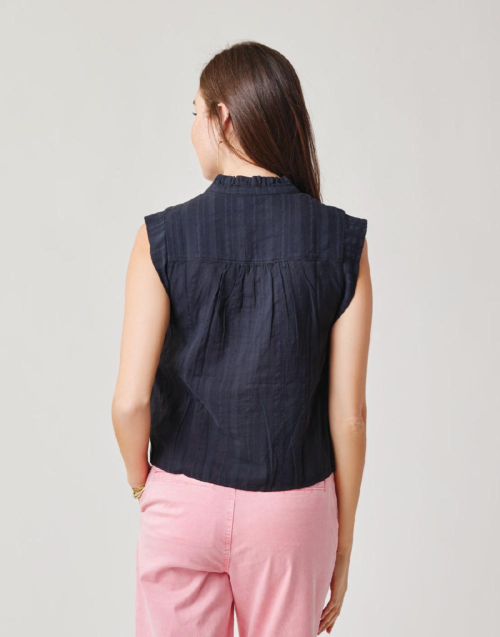 Carve Designs Reagan Top: Black