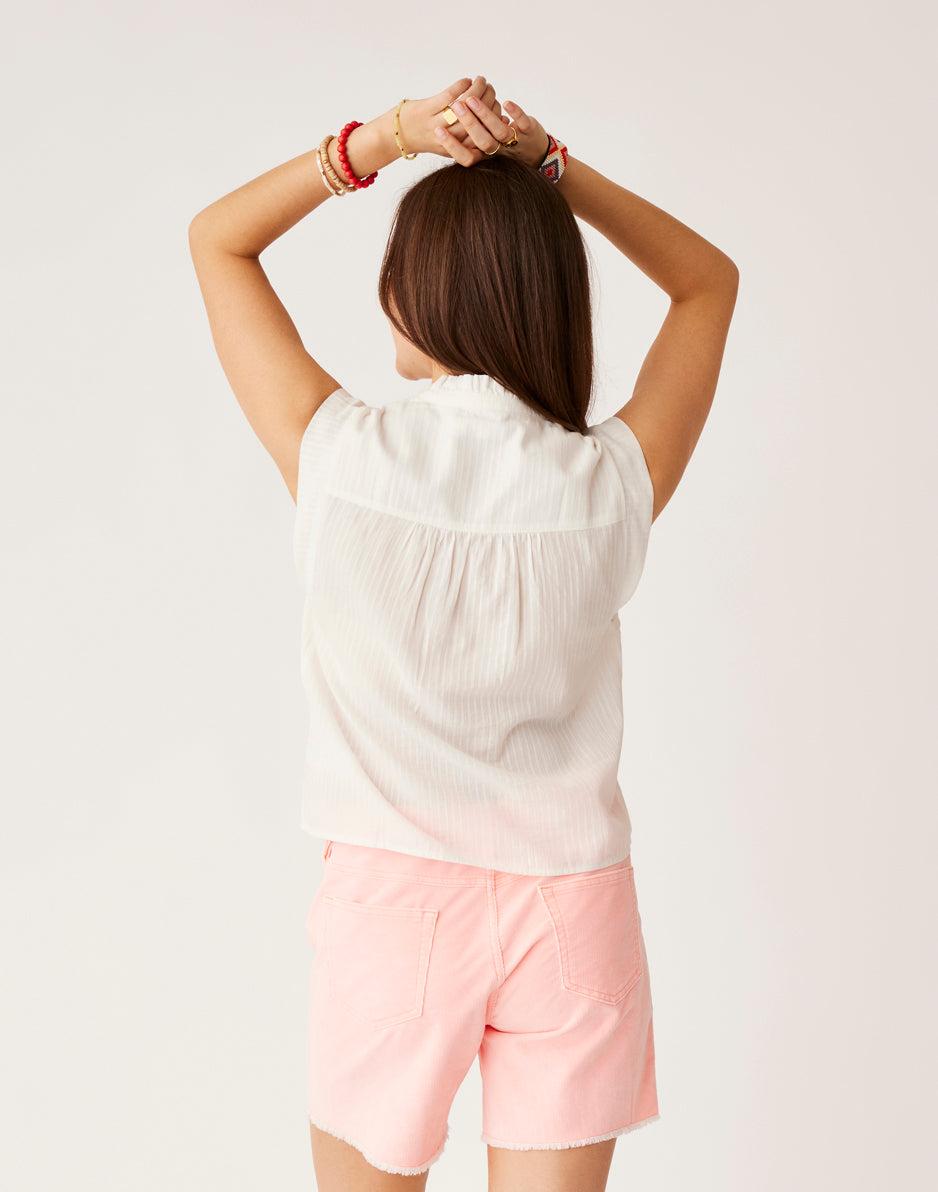 Carve Designs Reagan Top: Cloud