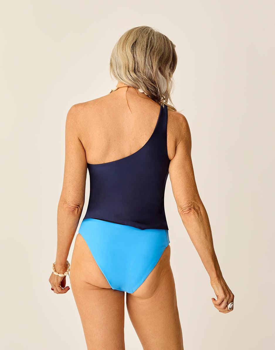 Carve Designs Rio Compression Tankini: Navy