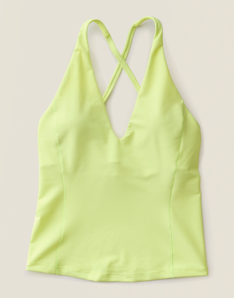 carve designs Serenity Compression Tankini: Limeade