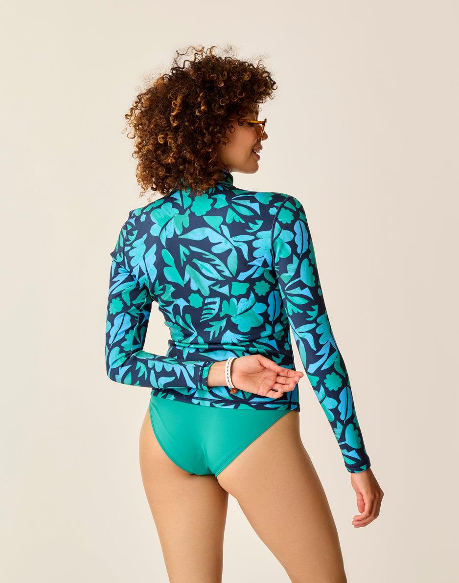 Carve Designs Stella Zip-Up Jacket: Navy Mezcal