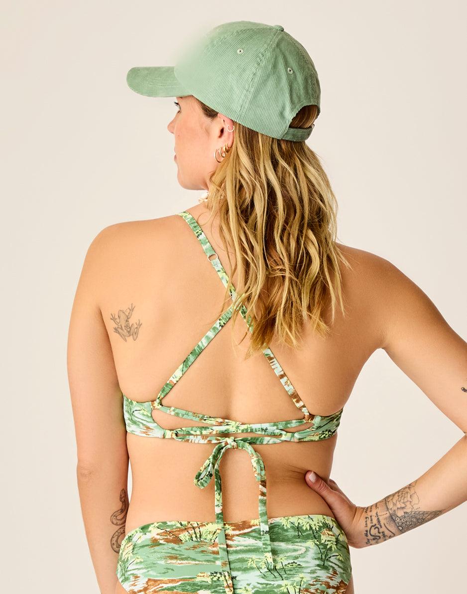 Carve Designs Stevie Reversible Top: Hula/Haze