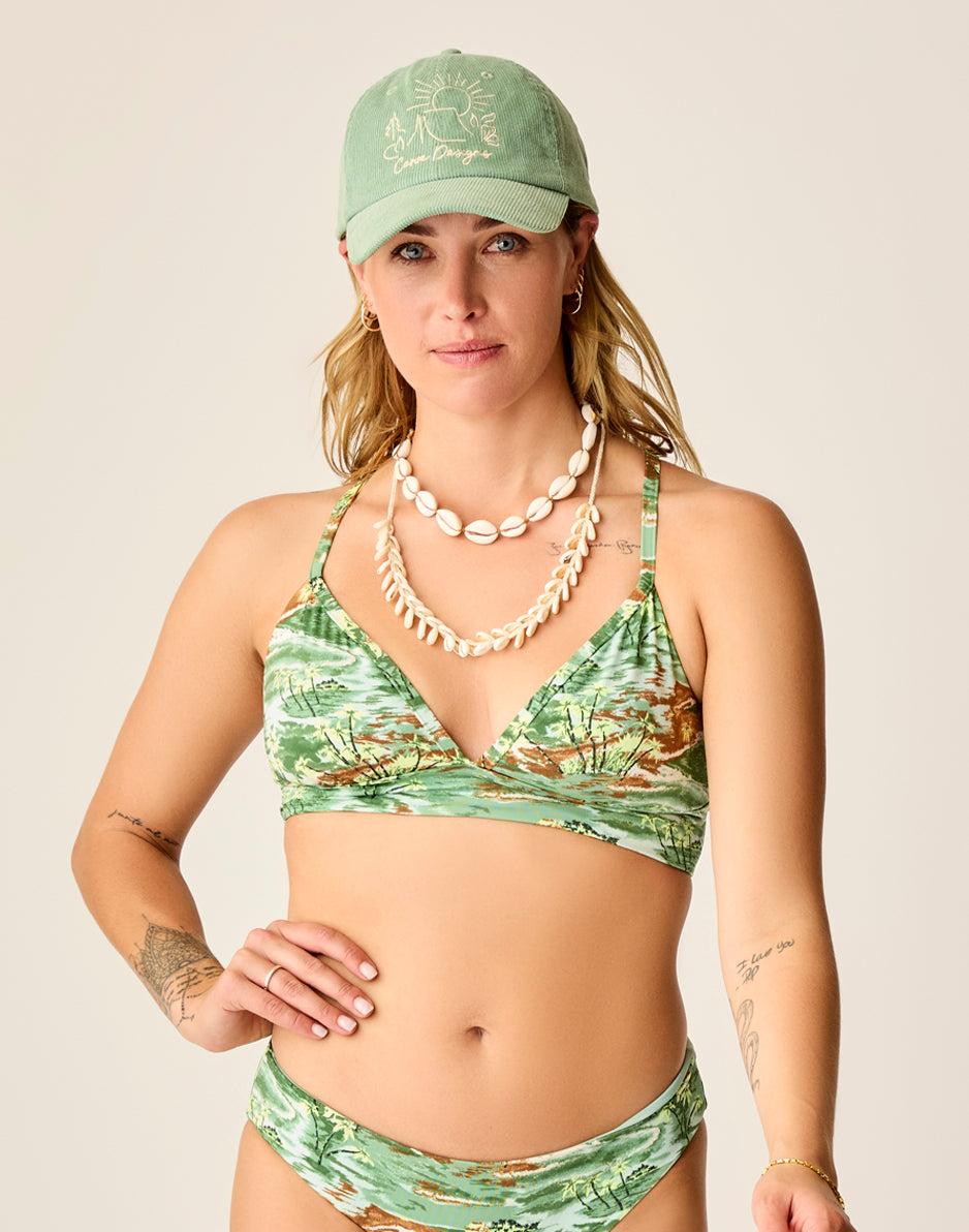 Carve Designs Stevie Reversible Top: Hula/Haze