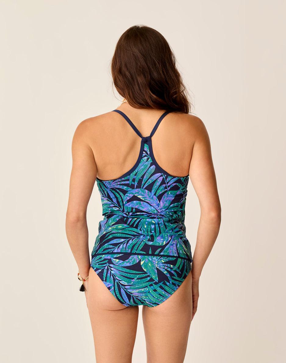 Carve Designs Stinson Tankini: Blue Oasis
