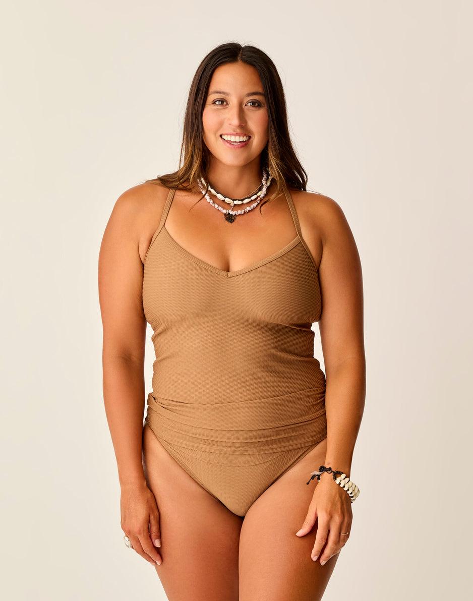 carve designs Stinson Tankini: Rum Texture