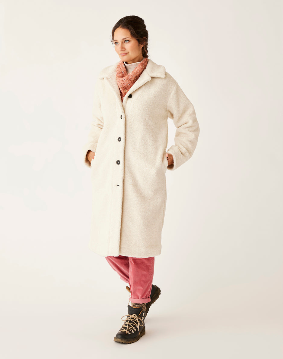 Carve Designs Sutton Boucle Jacket: Birch