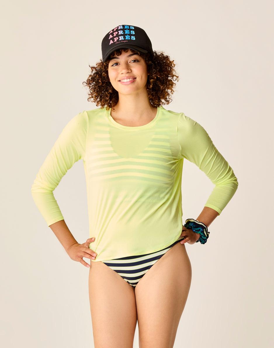 Carve Designs Trek Top: Limeade