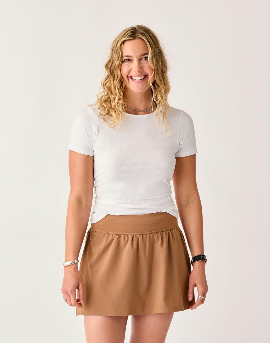 carve designs Vega Rib Tee: Cloud