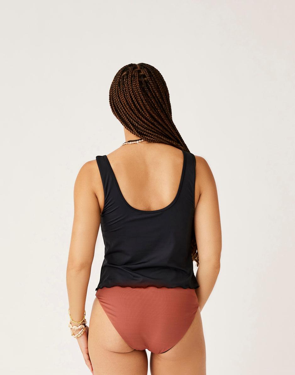 Carve Designs Vida Notchneck Tankini: Black