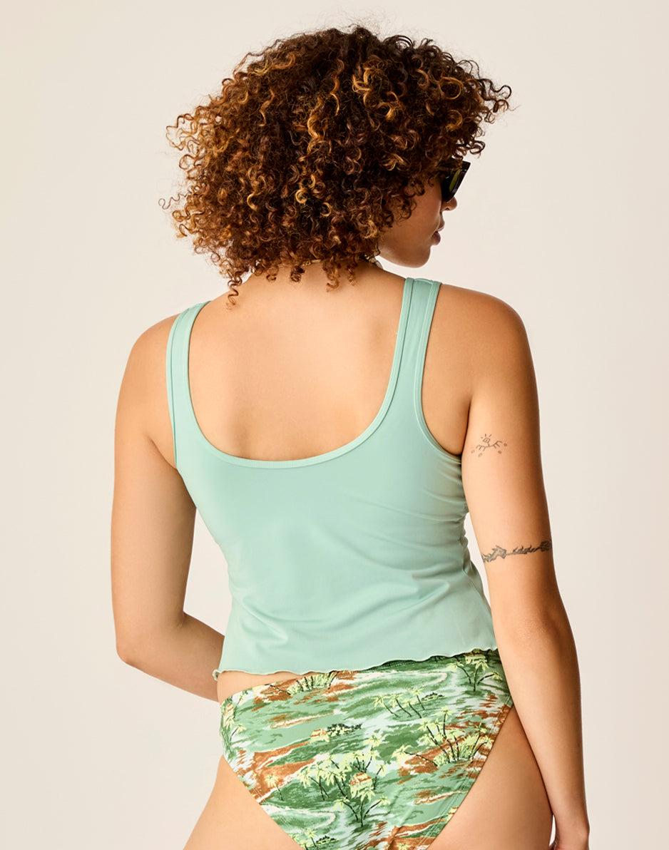 Carve Designs Vida Notchneck Tankini: Haze