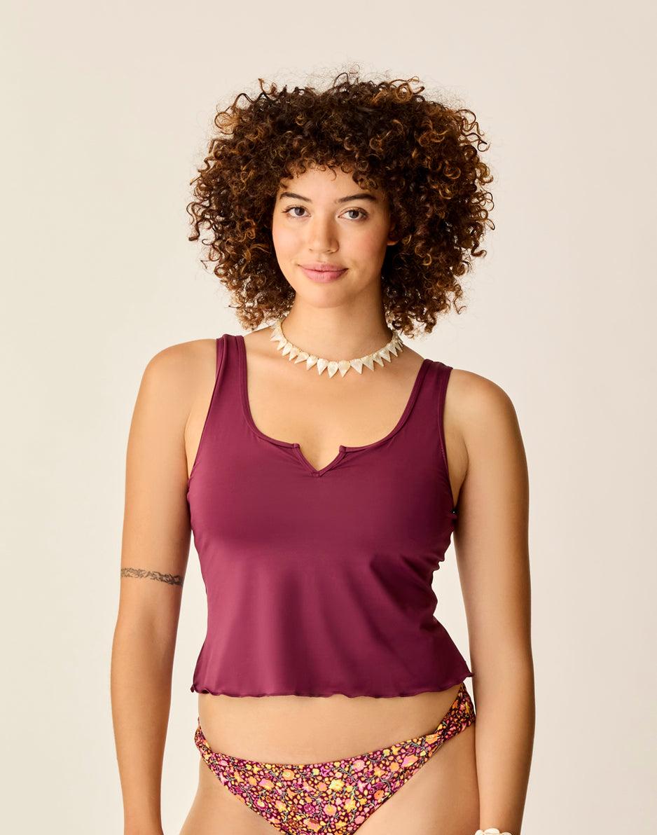 carve designs Vida Notchneck Tankini: Nirvana