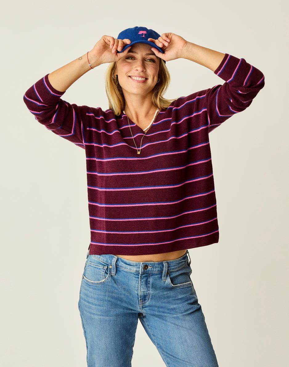 Carve Designs Zella Merino Sweater: Nirvana Stitch