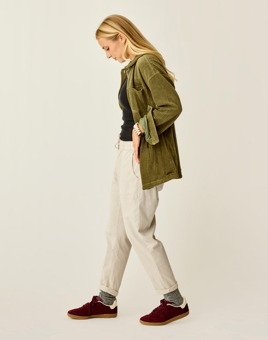 Carve Designs Zoe Twill Pant: Birch