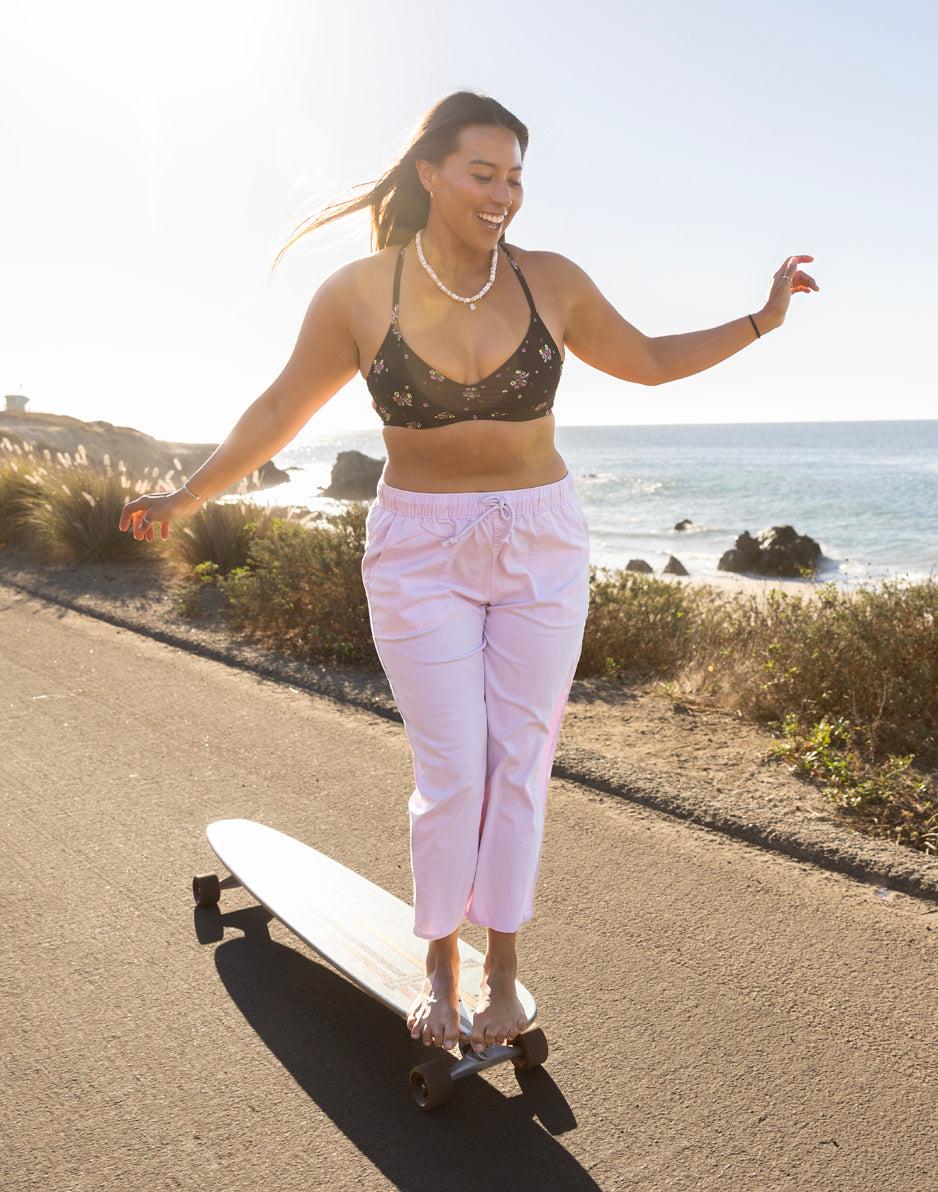 Carve Designs Zoe Twill Pant: Dawn