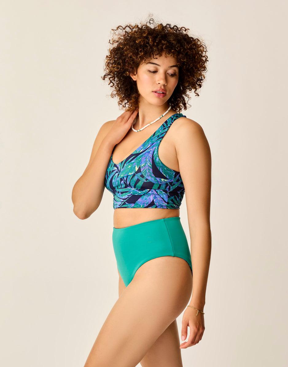Carve Designs Erin Reversible Bottom: Blue Oasis/Jade