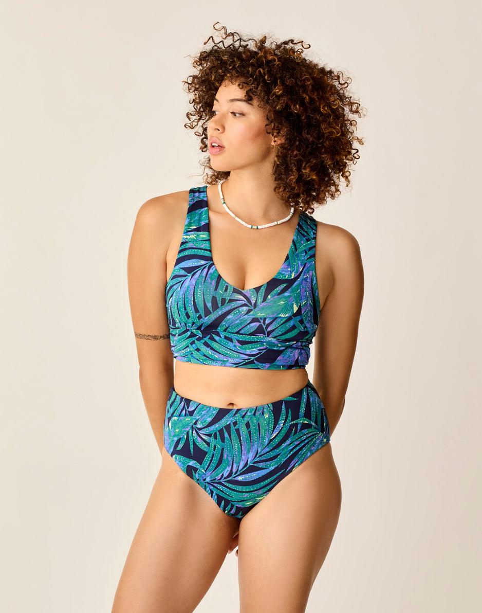 carve designs Erin Reversible Bottom: Blue Oasis/Jade
