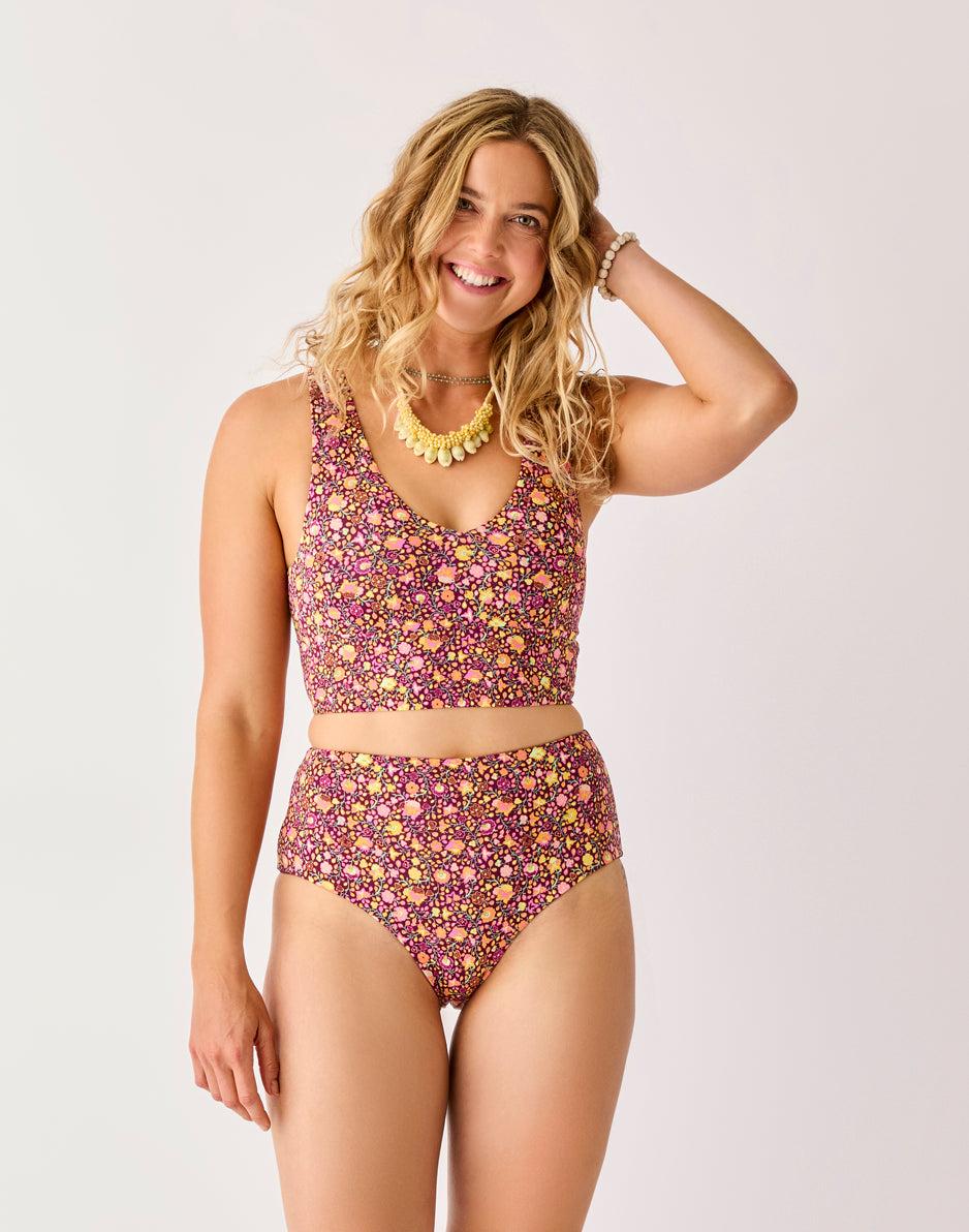 carve designs Erin Reversible Bottom: Garden/Nirvana