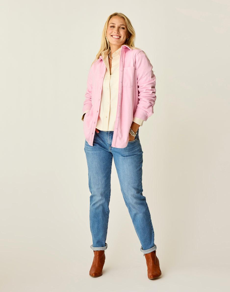 Carve Designs Fairbanks Supersoft Shirt: Mauve Heather