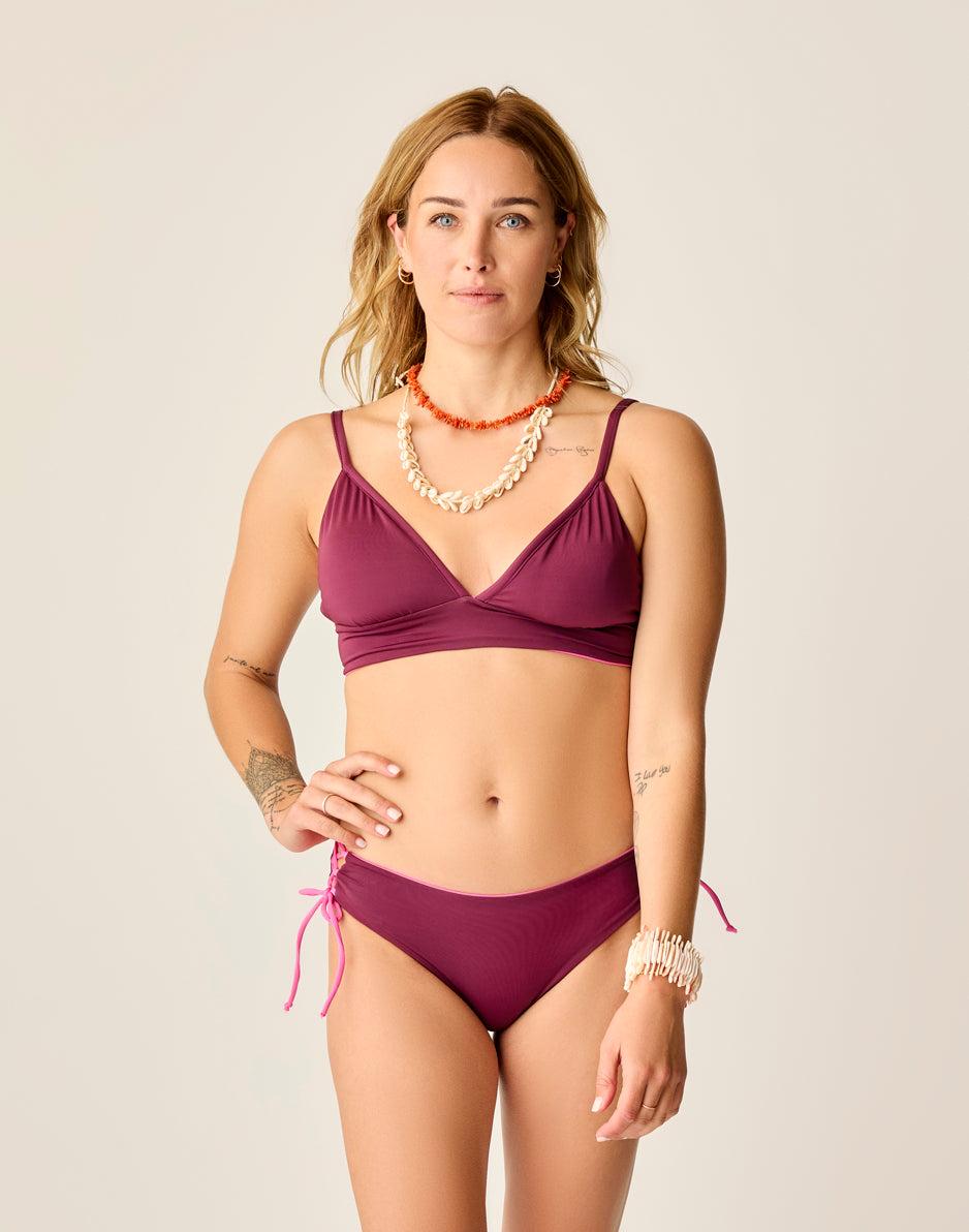 carve designs Ibiza Reversible Bottom: Hot Pink/Nirvana