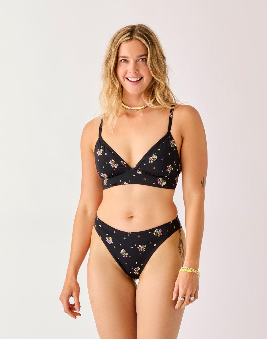 carve designs Landry Reversible Bottom: Black Floret/Black