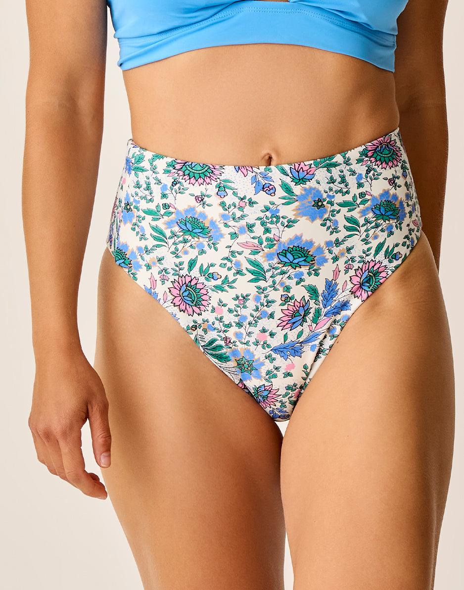 Carve Designs Lani Pocket Compression Bottom: Cloud Multifloral