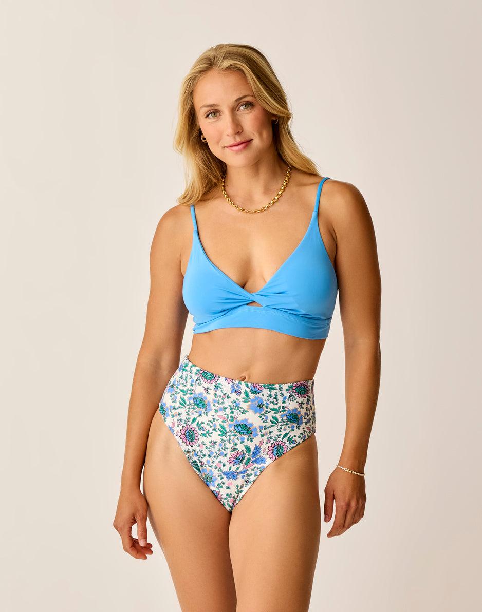 carve designs Lani Pocket Compression Bottom: Cloud Multifloral