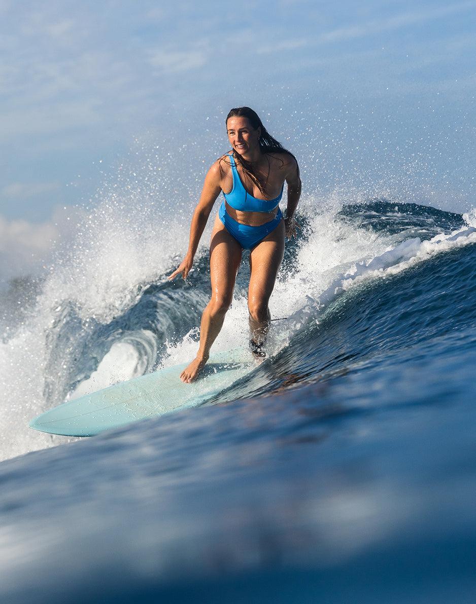 Carve Designs Lani Pocket Compression Bottom: Lagoon