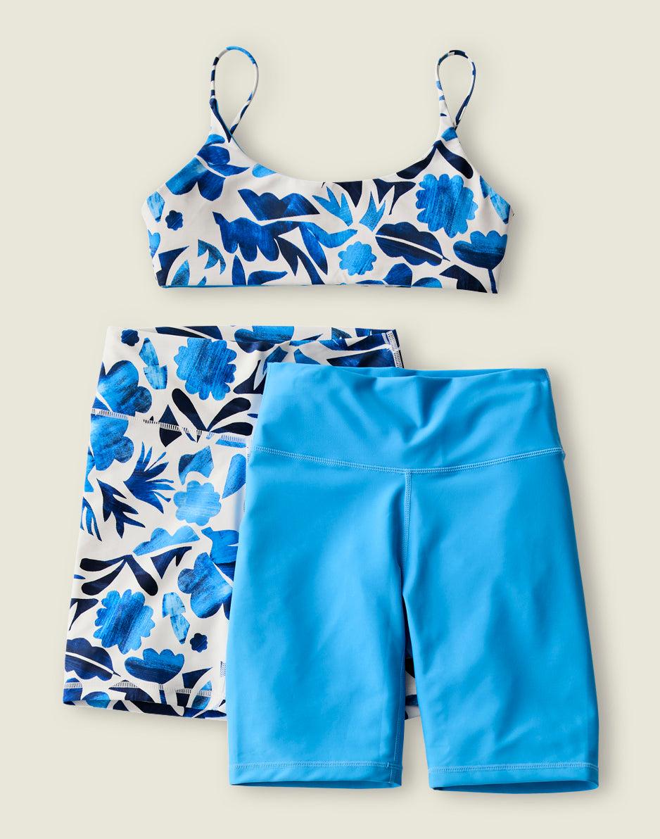 Carve Designs Lucie 6" Compression Short: Cloud Mezcal