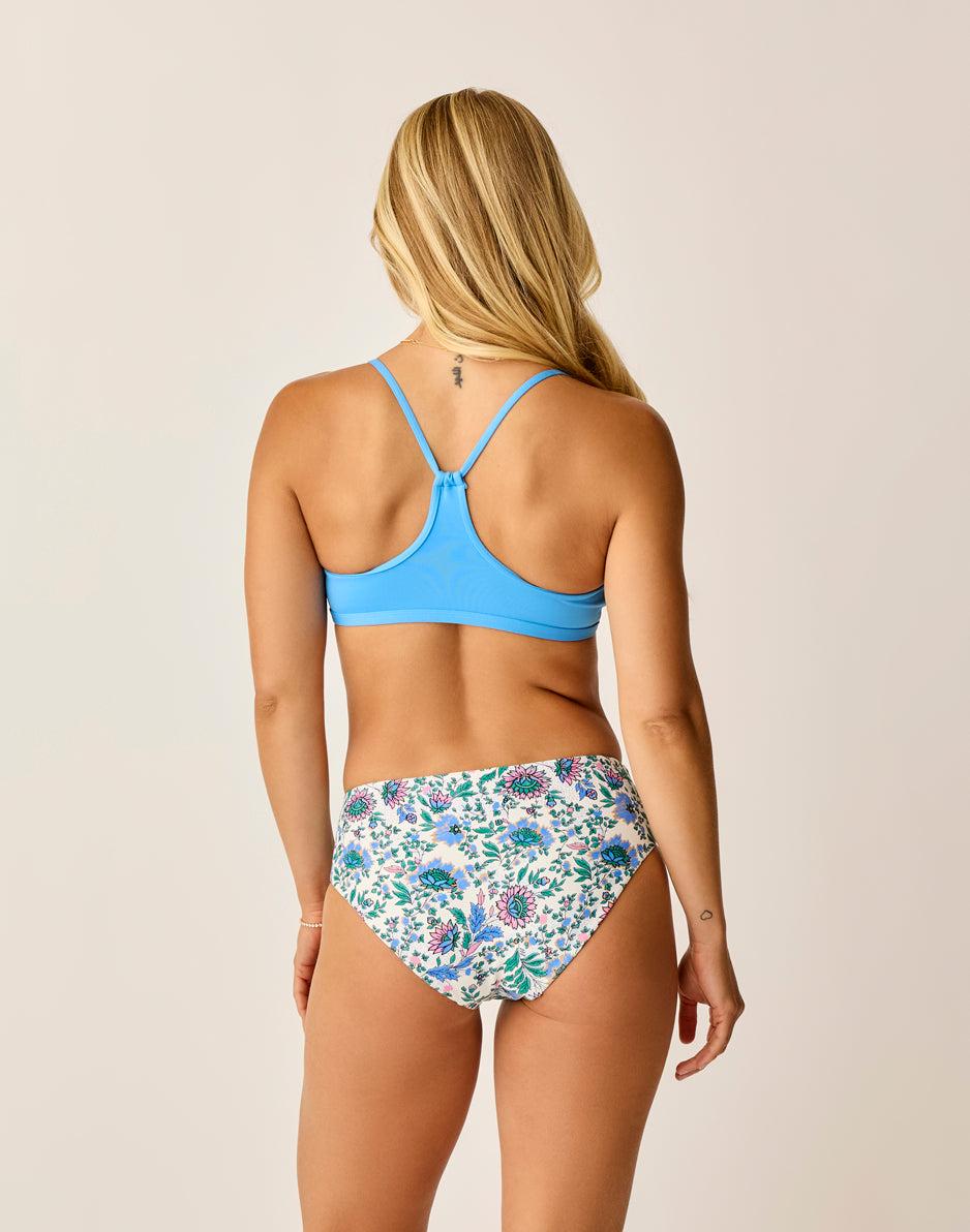 Carve Designs Pipa Compression Bottom: Cloud Multifloral