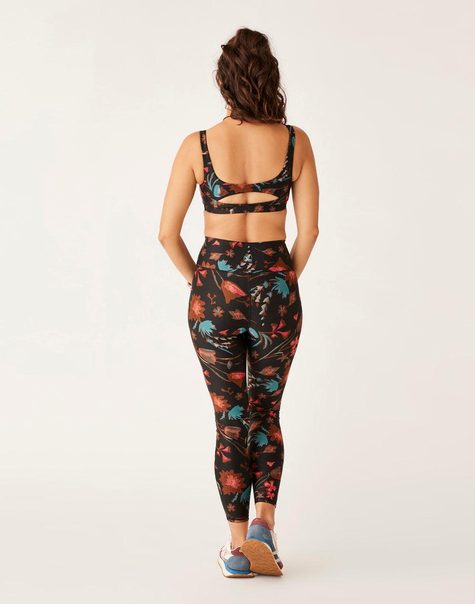 Carve Designs Saluda Compression Tight: Scattered Floral