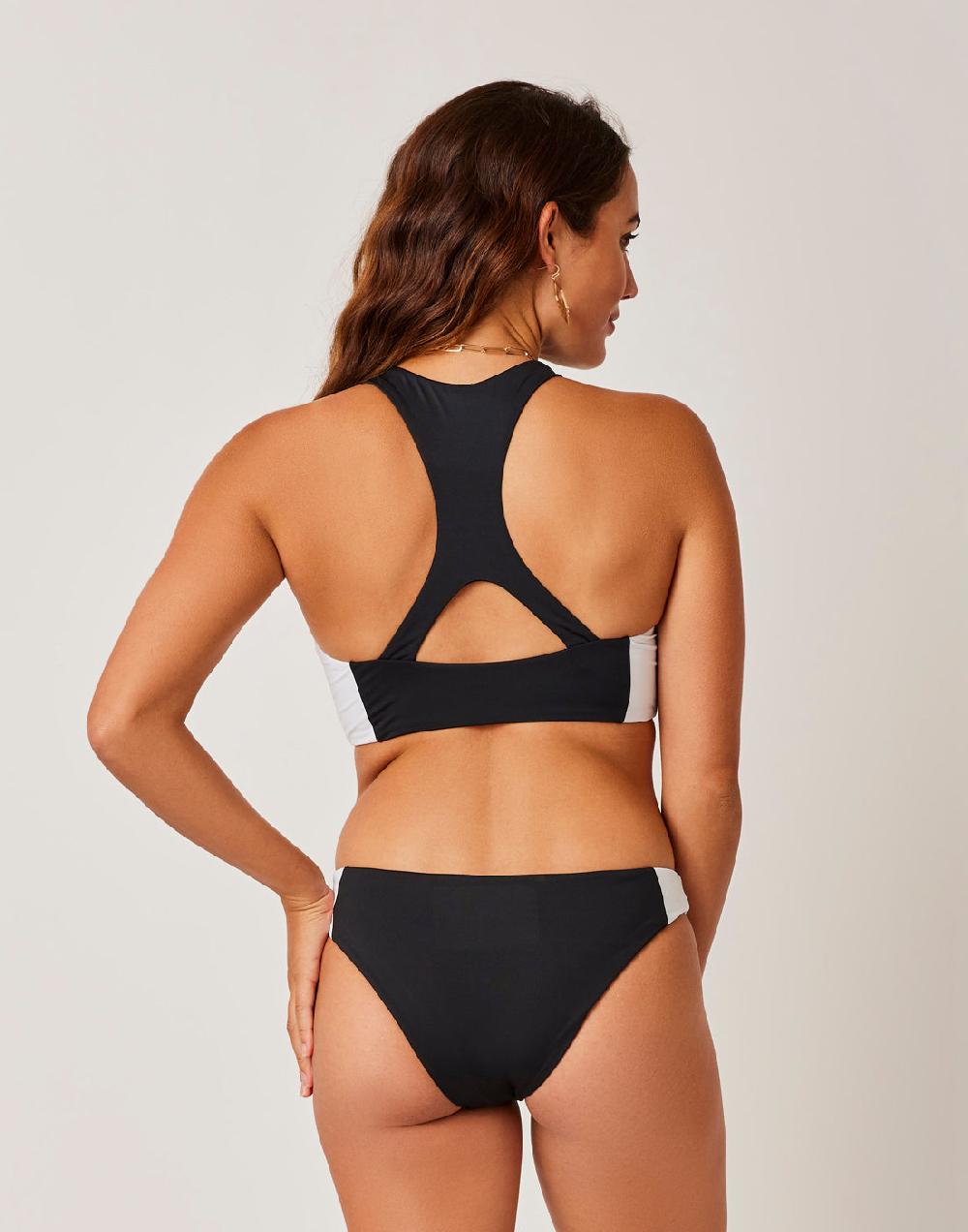 Carve Designs Sanitas Colorblock Bottom: Black/White