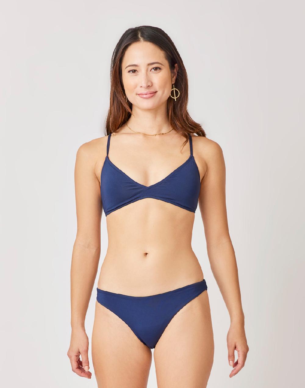 carve designs Sanitas Skimpy Reversible Bottom: Black/Navy