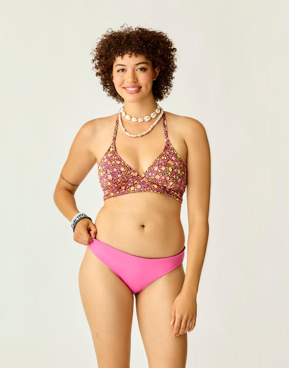 carve designs St. Barth Reversible Bottom: Hot Pink/Nirvana