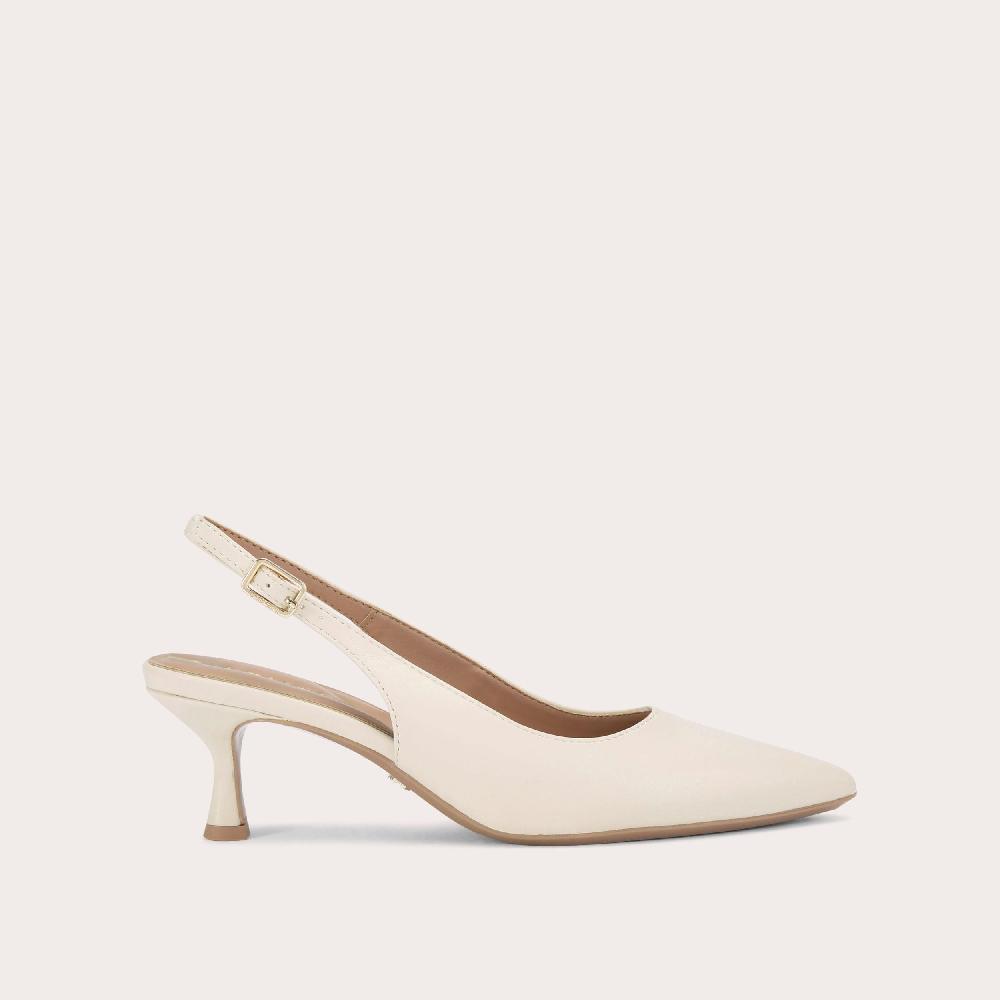 carvela ALLEGRA SLING Bone Slingback Heel by CARVELA