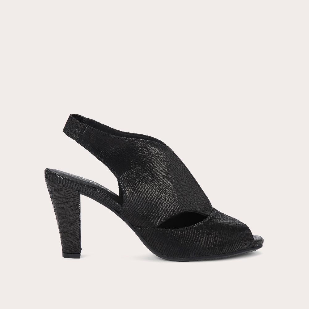 carvela ARABELLA Black Suede Block Heel by CARVELA COMFORT