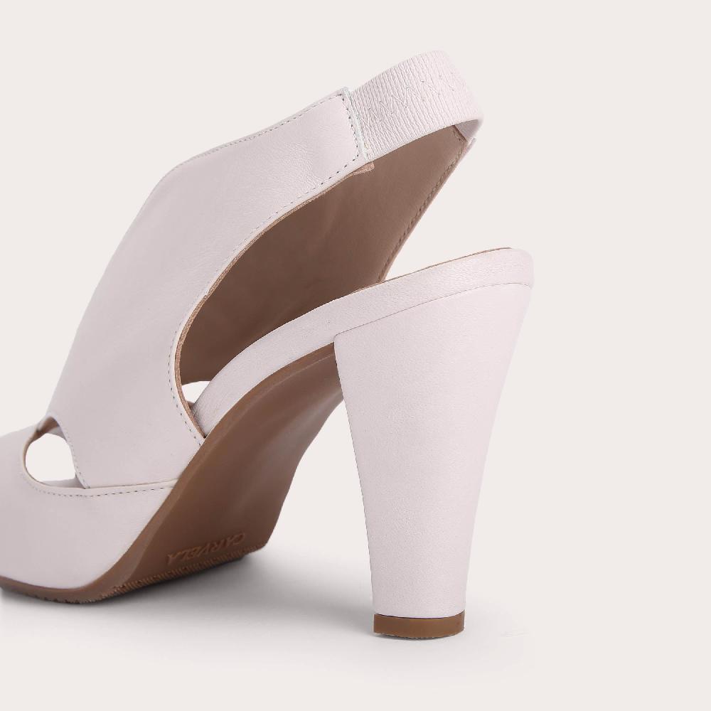 Carvela ARABELLA Bone Leather Court Heels By CARVELA COMFORT