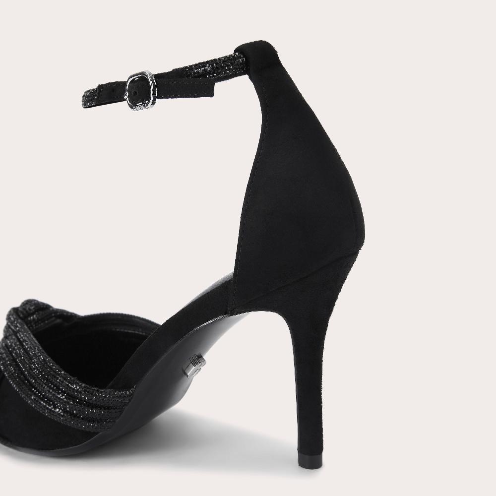 Carvela ARIELLE COURT Black Crystal High Heel By CARVELA