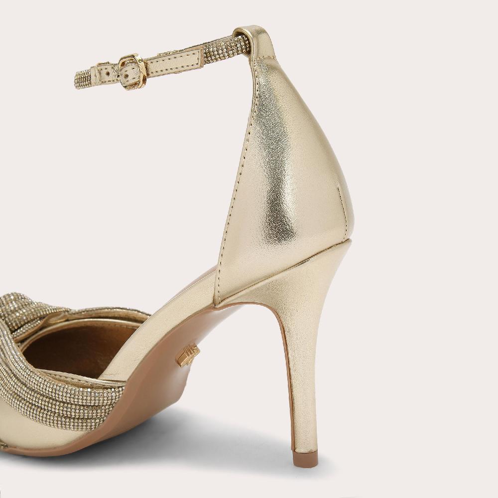 Carvela ARIELLE COURT Gold Crystal High Heel By CARVELA