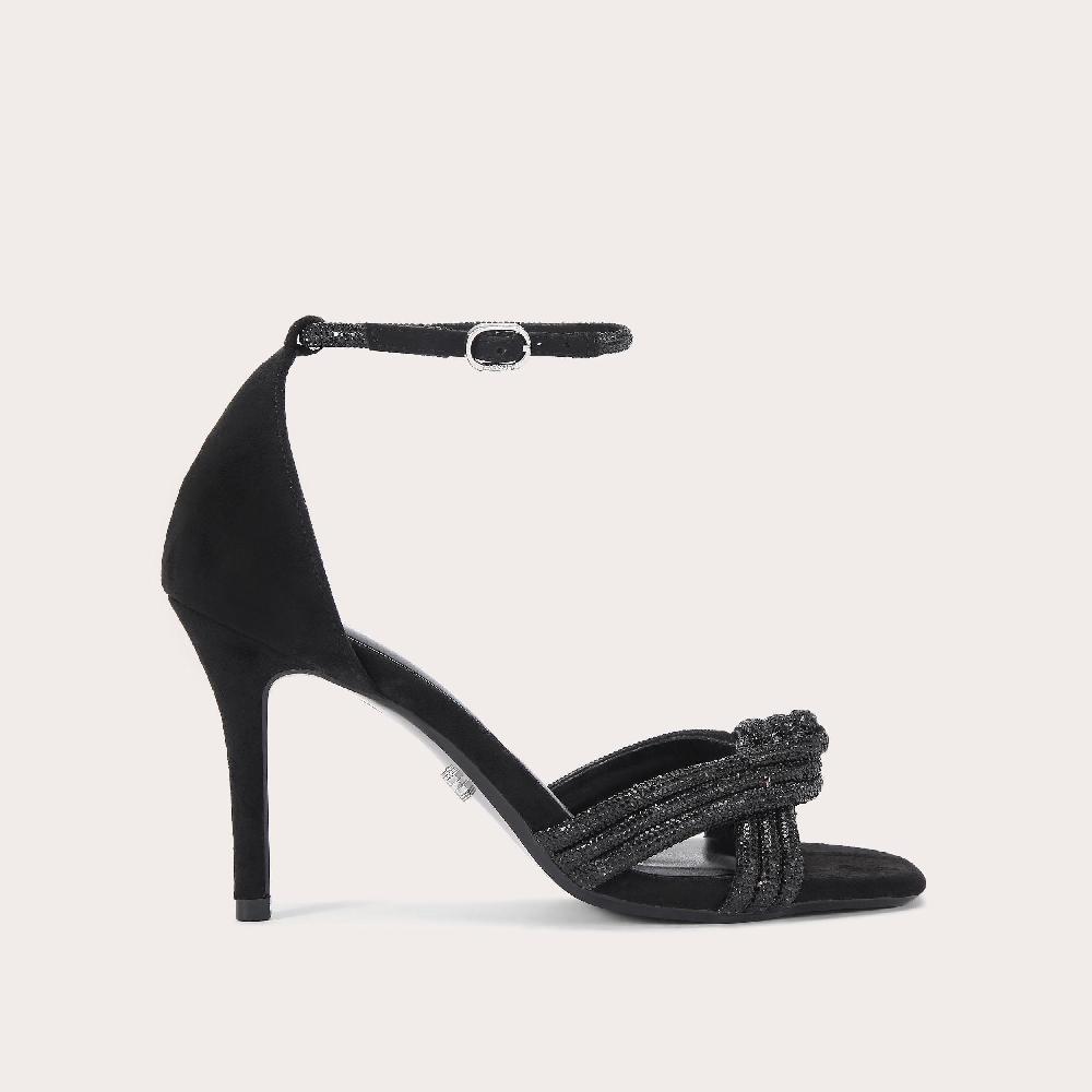 carvela ARIELLE SANDAL Black Crystal Heel by CARVELA