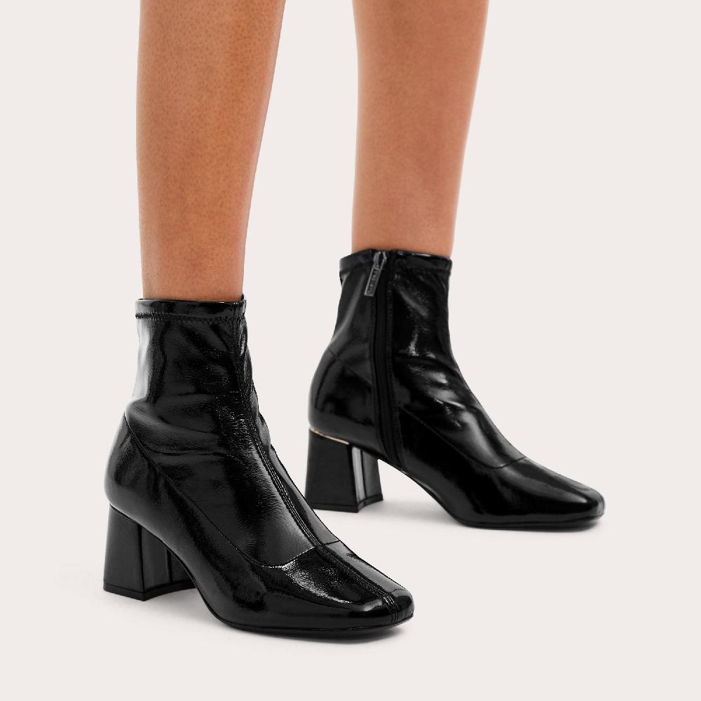 Carvela ATLANTIS Patent Black Ankle Boot By CARVELA