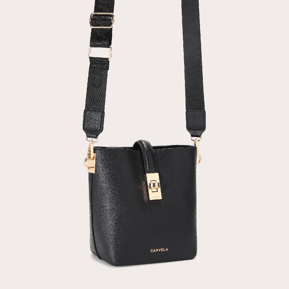 Carvela BILLIE CROSSBODY Black Cross Body Bag By CARVELA
