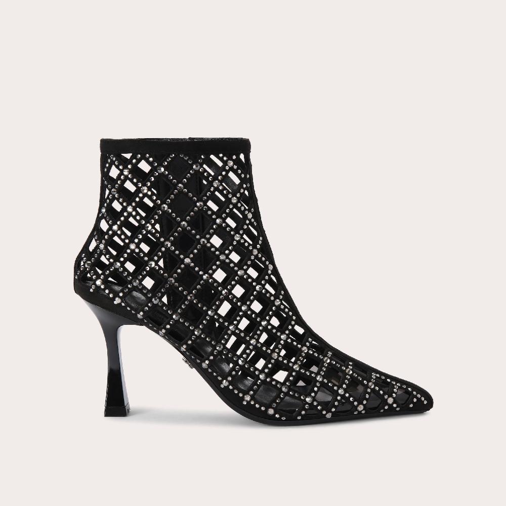 carvela BLAZE ANKLE Black Cut Out Ankle Boot by CARVELA