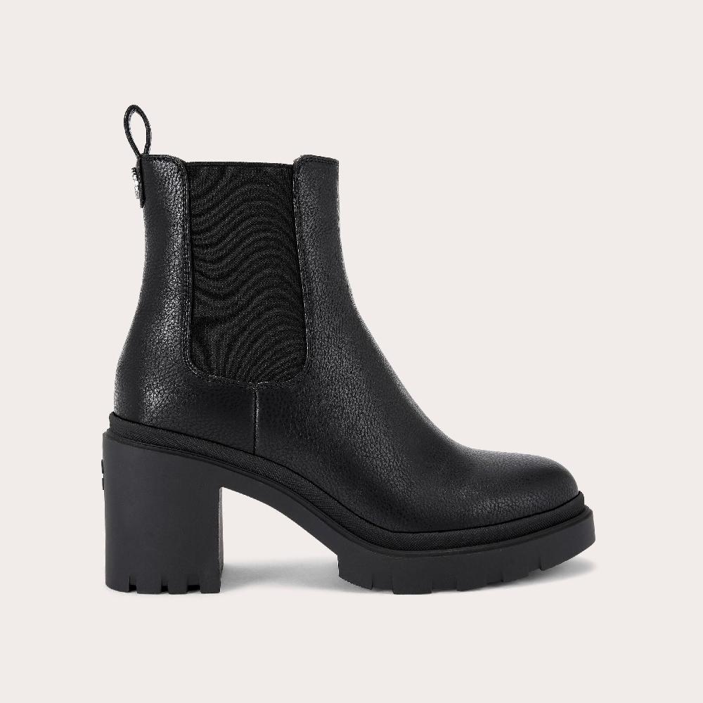 carvela BOULDER HEEELED ANKLE Black Ankle Boot by CARVELA