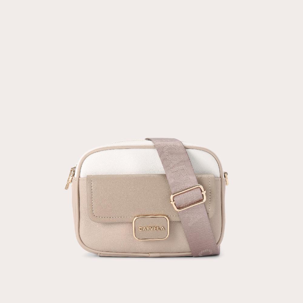 carvela BOXY X BODY Taupe Cross Body Bag by CARVELA