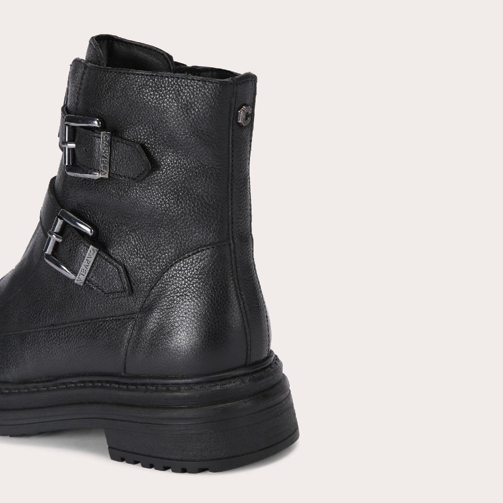 Carvela CAPITAL Black Leather Ankle Boot By CARVELA
