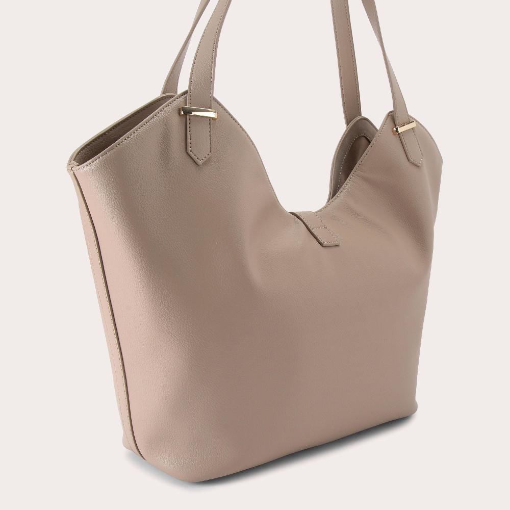 Carvela CAPRI SOFT TOTE Taupe Shoulder Bag By CARVELA