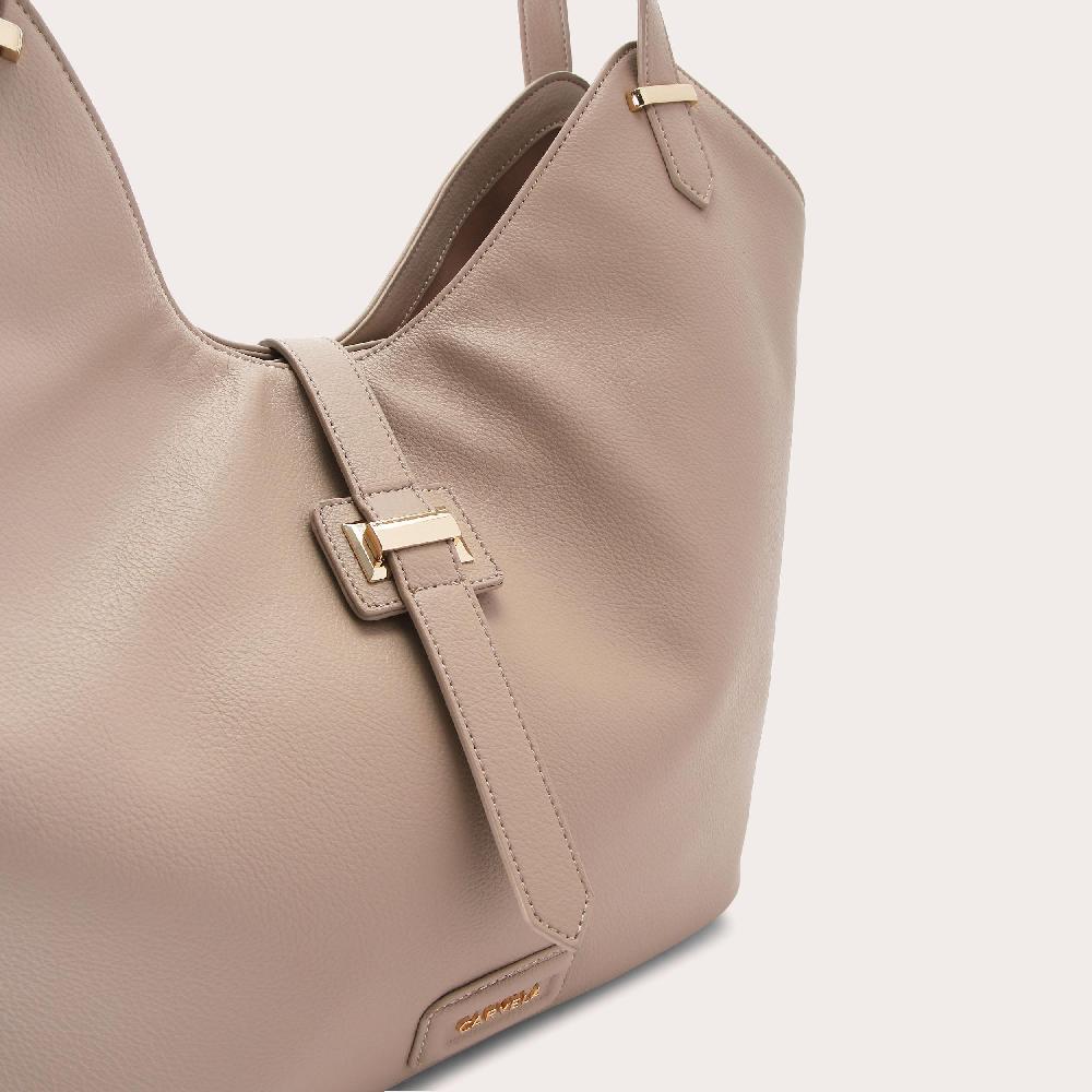 Carvela CAPRI SOFT TOTE Taupe Shoulder Bag By CARVELA